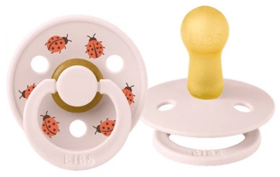 Класична латексна пустушка BIBS Colour STUDIO Ladybug Friends Petal 6-18 міс. розмір 2