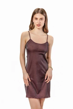 Платье-комбинация Felisiya Lingerie Сливовое вино 502-7803 М