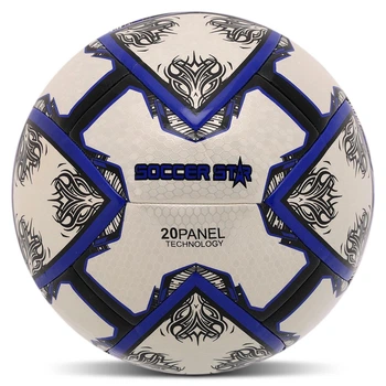 Мяч футбольный размер №5 Soccer Star To-Town 4464 White-Blue