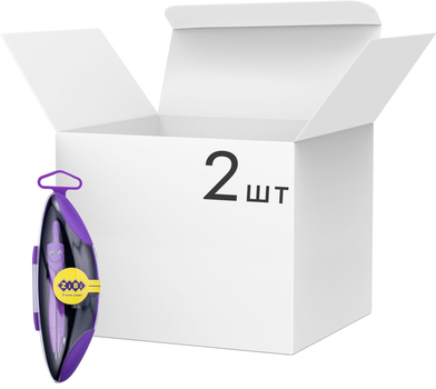 Циркуль ZiBi Start Neon у футлярі із запасним грифелем Фіолетовий х 2 шт (ZB.5323NS-07.2)