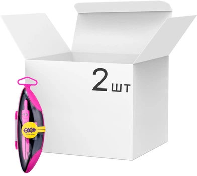 Циркуль ZiBi Start Neon в футляре с запасным грифелем Розовый х 2 шт (ZB.5323NS-10.2)