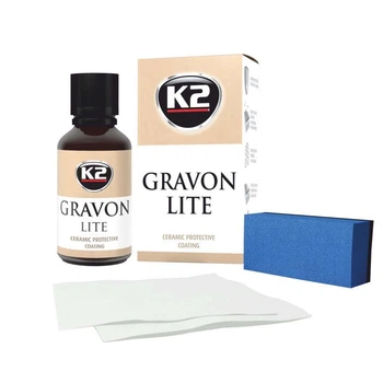 Набор для нанесения керамического покрытия Gravon Lite с аппликатором и салфетками 30 мл (G032) K2