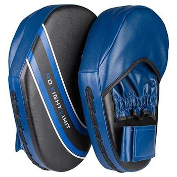 Прямі боксерські лапи NoFight Limit BFL-1 (2 шт, PVC, синьо-чорні)