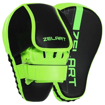Лапа Вигнута з PU (2шт) ZELART (р-р 26x19, 5x8см, Чорний-зелений) (BO-9057_Чорно-зелений)