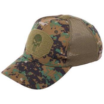 Кепка бейсболка тактична 5.11 Tactical (бавовна, поліестер, регульований розмір, Камуфляж Marpat) (TY-4832_Камуфляж Marpat)