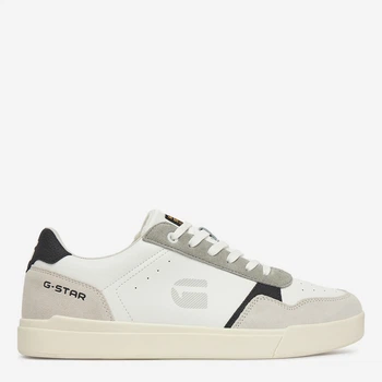 Мужские кеды низкие G-Star Raw V5-10502 5906751002902 40 Белые с серым (5906751002933)