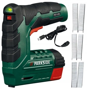 Аккумуляторный степлер Parkside PAT 4 D6
