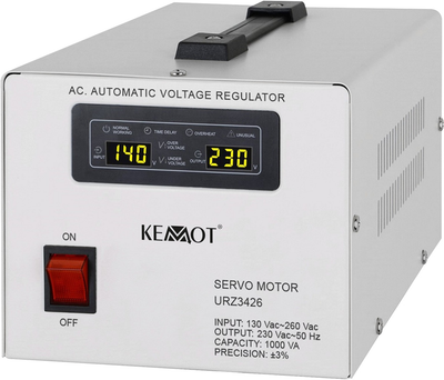 Stabilizator napięcia Kemot MSER-1000 1000VA 3% (5901890048934)