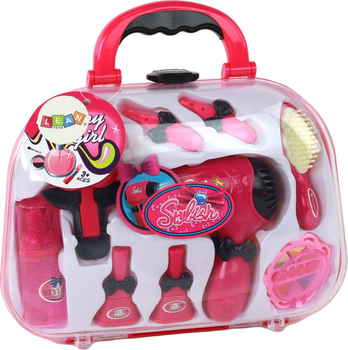 Zestaw piękności LEAN Toys w walizeczce z suszarką i akcesoriami 3403 (5905884457528)