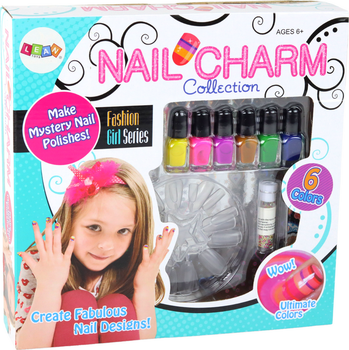 Zestaw piękności LEAN Toys Manicure do malowania paznokci z lakierami 17080 (5905884459379)