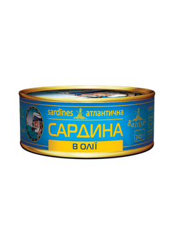 Сардина Baltijas Sardines атлантическая в масле 240 г