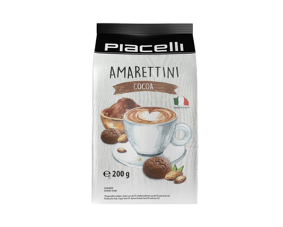 Печенье Кантучини Piacelli Amarettini Cocoa 200 г