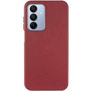 Шкіряний чохол Leather Case Metal Buttons для Samsung Galaxy A55 Red 71085