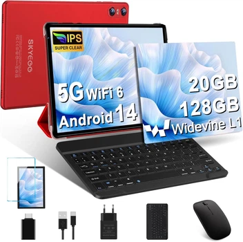Планшет 10.1" SKYEGG K13 6+14/128Gb 8 ядер Android 14 6000mAh Червоний