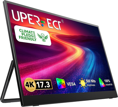 Портативный монитор 17.3" UPERFECT 4K IPS 60 Гц