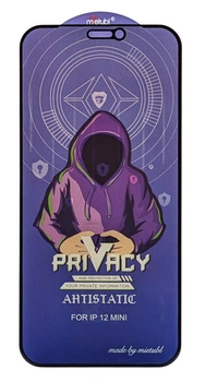 Защитное стекло Privacy MTB для Apple iPhone 12 Mini антишпион black