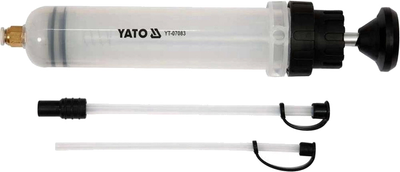 Strzykawka ręczna do płynów eksploatacyjnych YATO 200 ml (YT-07083)