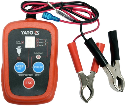 Elektroniczny tester YATO wtryskiwaczy silników benzynowych (YT-72960)