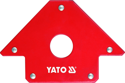 Магнітна струбцина для зварювання YATO 102 х 150 х 17 мм Ø18 мм 22.5 кг (YT-0864)