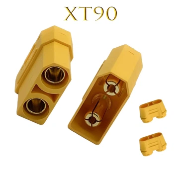 Роз'єм XT90 для акумулятора RC Lipo (комплект вилка+розетка), 160151_sh