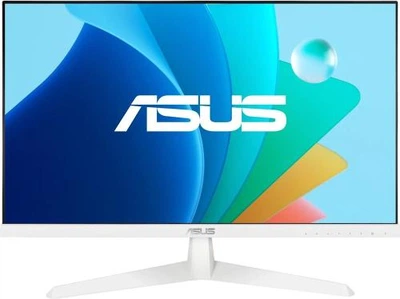 Монитор 23.8" Asus vy249hf-w, White, led, ips, 1920x1080 (16:9), 1 мс, 100 Гц, 250 кд/м, 1000:1, 178°/178°, hdmi, vesa 100x100 мм