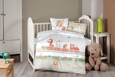 Постільна білизна для новонароджених First Choice Baby Digital Satin Toys