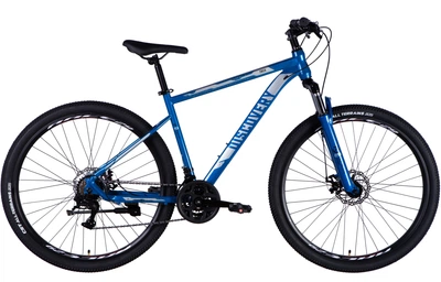 Велосипед Discovery ST 29" Trek AM DD FR 19" 2025 Сине-серебристый (OPS-SP-29-077)
