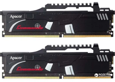 Оперативная память Apacer DDR4-2400 16384MB PC4-19200 (Kit of 2x8192) Commando (EK.16GAT.GEAK2)