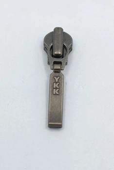 Бігунок YKK металевий Тип 4 оксид (чорний) DADR4
