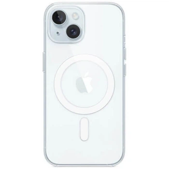 Чохол Apple iPhone 15 Plus Magsafe Transparent