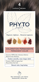 Крем-фарба для волосся Phyto Color 4 Brown Шатен (3338221002549)