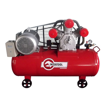 Компрессор INTERTOOL PT-0050, 300 л, 11 кВт, 380 В, 8 атм, 1600 л/мин 3 цилиндра