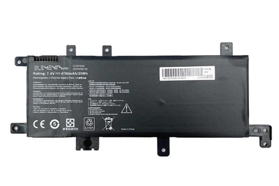 Батарея Elements PRO для Asus Vivobook X542UN 7.4V 4700mAh 35Wh (C21N1634-2S1P-4700)