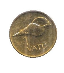 Монета Вануату 1 вату 2002 UNC (KM#3)