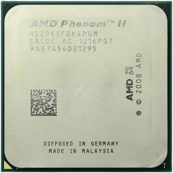 Процесор AMD Phenom II X4 965 Black Edition Socket AM3 (HDZ965FBK4DGM) Б/В