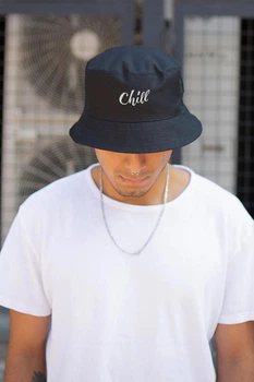 Чоловіча Панамка З Принтом Chill Black M (8049879)