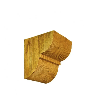 Консоль балки полиуретановая DECOWOOD Модерн ED 016 classic 12х12 Светлый