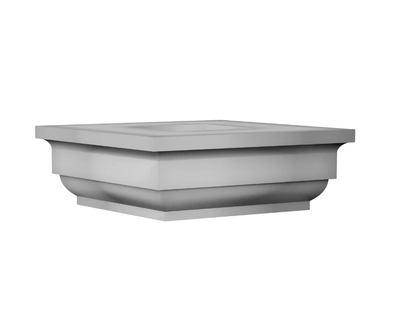 Капитель колонны фасадной полистироловой Prestige Decor LC 113-1