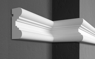 Молдинг фасадный Prestige Decor MC 121 2000 мм