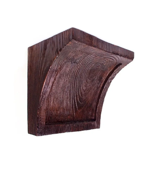 Консоль балки полиуретановая DECOWOOD Модерн ED 025 classic 19х13 Темный