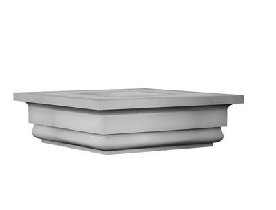 Капитель колонны фасадной полистироловой Prestige Decor LC 114-1