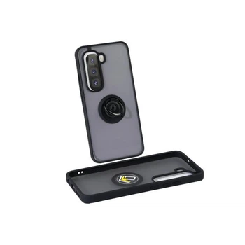 Чехол Sport Ring с кольцом для Infinix Note 50 Pro 4G Черный