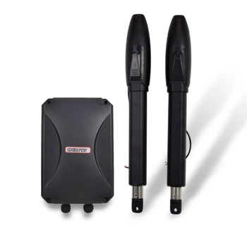 Автоматика для розпашних воріт GATEXPERT SW300DC Black (dual arms) комплект (303496)