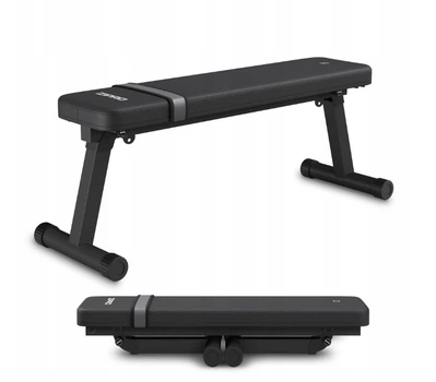 Прямая складная скамья для тренировок Zipro Plank до 110 кг с ремешком для переноски