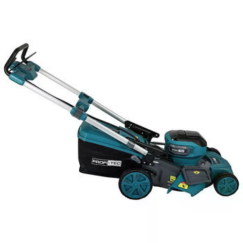 Акумуляторна самохідна газонокосарка PROFI-TEC EasyMow 51 Pro (40 В (2×20 В), безщітковий двигун, ширина 510 мм, висота 30 - 80 мм, травозбірник 50 л) (007053)