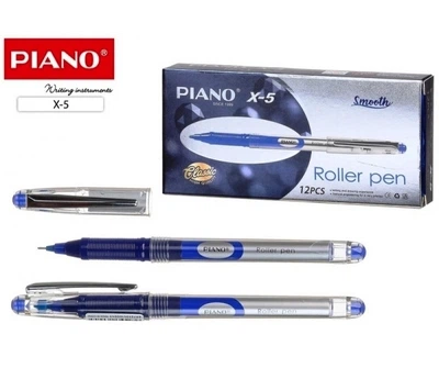 Ручка-ролер Piano X-5 0,5мм Синя (X-5Bl)
