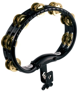Тамбурін MEINL Mountable Traditional ABS Tambourine Brass Jingles Black TMT2B-BK