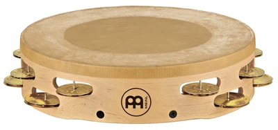 Тамбурін MEINL Headed Artisan Edition Tambourine Solid Brass Jingles AE-MTAH2B