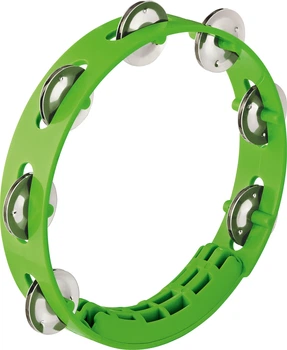 Тамбурін Nino Percussion Compact ABS Tambourine Grass-Green 8" NINO49GG