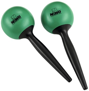 Маракаси Nino Percussion Plastic Maracas Green NINO582GR